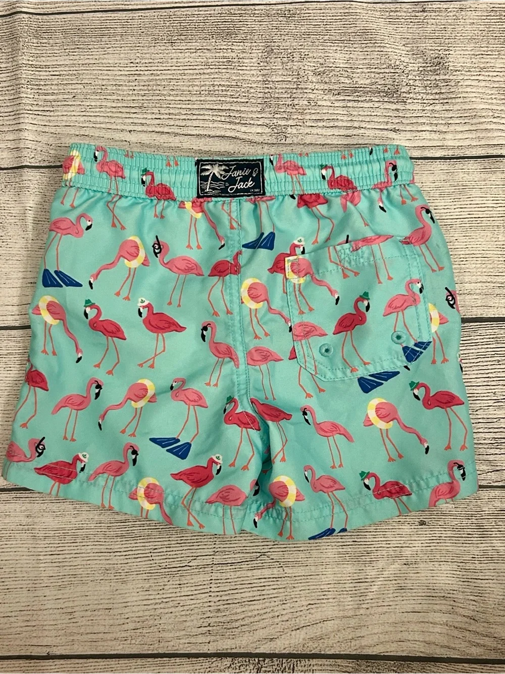 Janie and Jack swim trunks size 3 boys